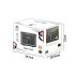 Toby’s TBS-144A Portable Power Station 600W, 144000mAh (460.8Wh) Lithium Battery, 220V AC Output 400W, DC 12-50V 200W Max, PD 100W - Black